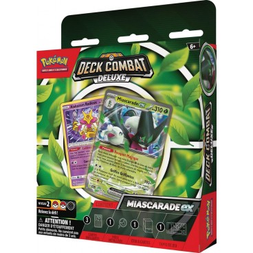Pokémon: Deck Combat Deluxe Palmaval/Miascarade-ex