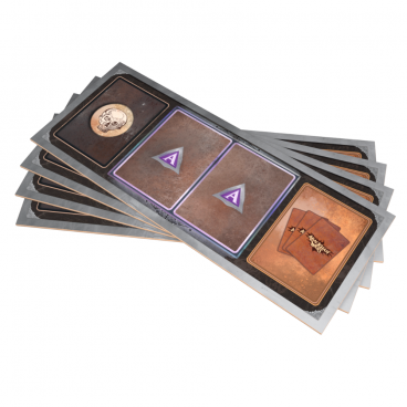 ARACKHAN WARS S1 - Set 4 plateaux joueurs