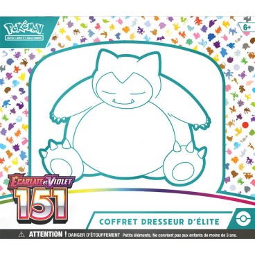 Pokémon EV3.5 : Coffret Dresseur d'Elite Ronflex