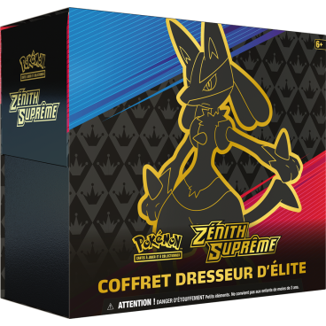 Pokémon EB12.5 : Coffret Dresseur d'Élite Zénith Suprême