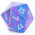CHESSEX - D20 JUMBO 34 mm - GRANITE Silver