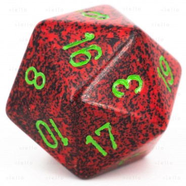 CHESSEX - D20 JUMBO 34 mm - GRANITE