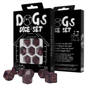 Set de Dés Chiens - Luna