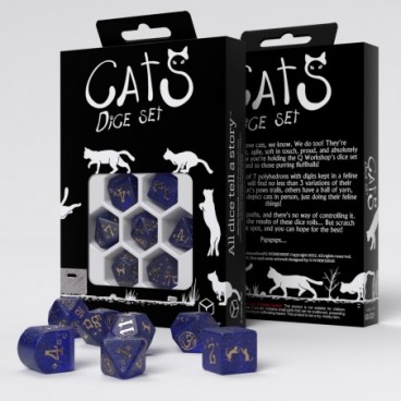 Set de Dés Modernes Cats - Meowster