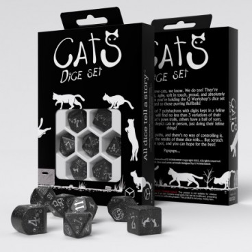 Set de Dés Modernes Cats - Waffle