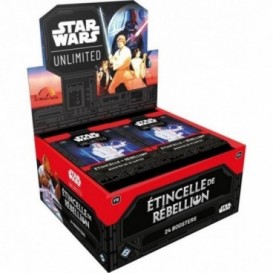 SW Unlimited: Étincelle de Rébellion Display 24 Boosters EN