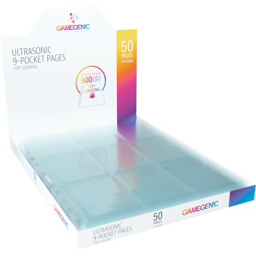 GG : 50 Pages 9 Pocket Ultrasonic Topload.