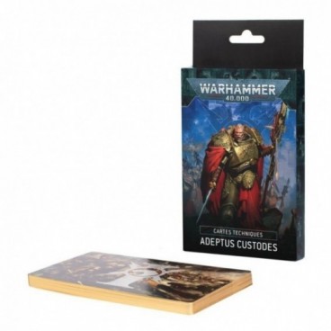 Cartes Techniques: Adeptus Custodes (Fra)
