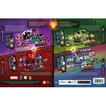 DICE THRONE MARVEL – Thor, Loki, Spiderman, Scarlet Witch