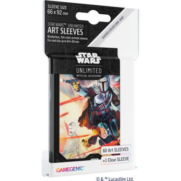 Gg : Sw Unlimited Art Sleeves : Mandalorian