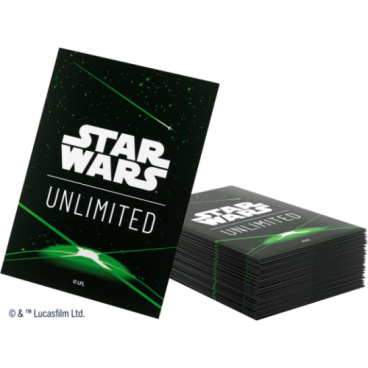 Gg : Sw Unlimited Art Sleeves : Card Back Green