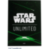 Gg : Sw Unlimited Art Sleeves : Card Back Green
