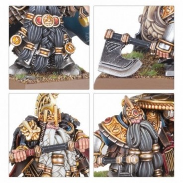 Dwarf/M/H: Seigneurs Nains avec Porteurs de Bouclier / Dwarf Lords With Shieldbearers