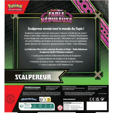 Pokémon EV65: Coffret Illustration Scalpereur