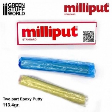 Milliput Standard Jaune Gris
