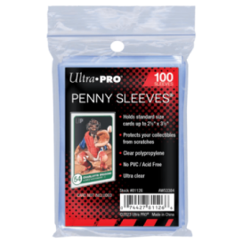 Ultra PRO : 100 sleeves Standard Soft Transparent (Penny Sleeves)