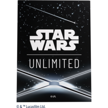 GG : SW Unlimited Art Sleeves : Card Back Black