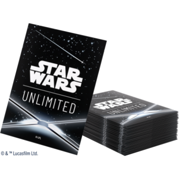 GG : SW Unlimited Art Sleeves : Card Back Black