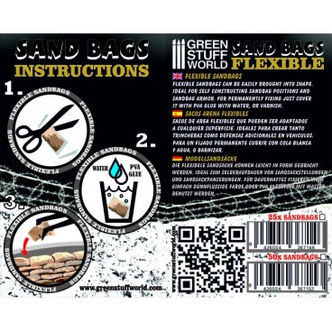 Sacs de Sable Flexible x25