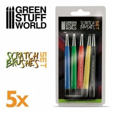 Stylo gratte-brosse complet