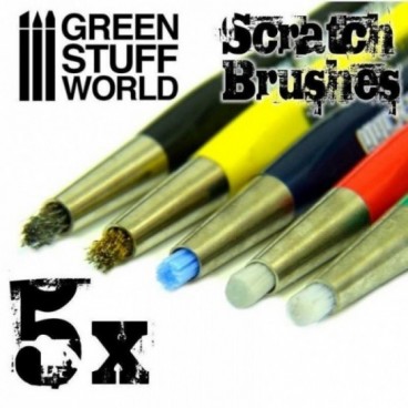 Stylo gratte-brosse complet