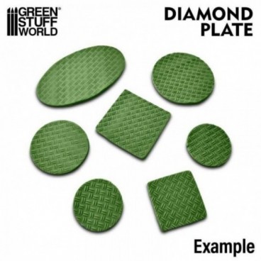 Rouleaux texturés - Feuille Diamant
