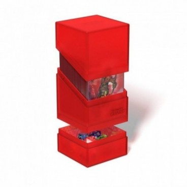 Ultimate Guard Boulder ́n ́Tray 100+ Ruby