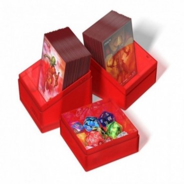 Ultimate Guard Boulder ́n ́Tray 100+ Ruby