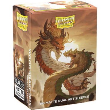 100 Dragon Shield Art: Wood Snake
