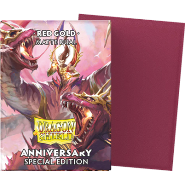 100 Brushed art sleeves:25th Special Ed. Rose/Gold