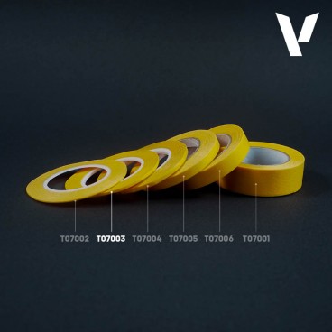 Ruban de masquage de précision 2 mm x 18 m - Twin Pack