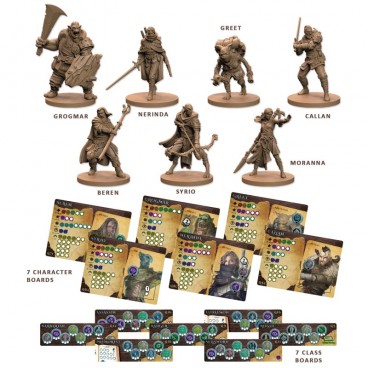 Maladum Dungeons of Enveron - Boîte de base FR