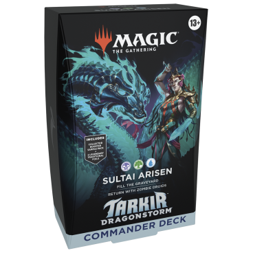 MTG: Tarkir Dragonstorm Commander Decks EN – Sultai Arisen (Noir/Vert/Bleu)