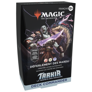 MTG: Tarkir La Tempête des Dragons Commander Decks FR – Déferlement des Mardu (Rouge/Blanc/Noir)