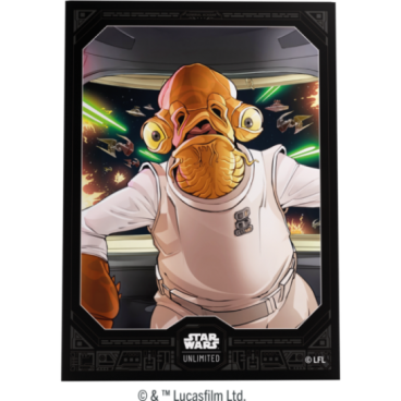 GG : SW Unlimited Art Sleeves : Admiral Ackbar