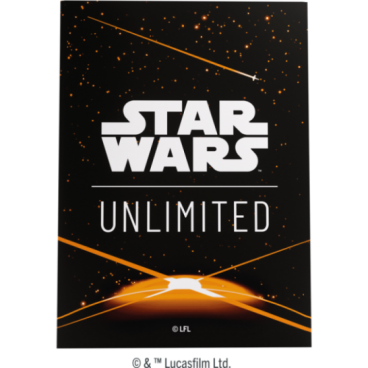 GG : SW Unlimited Art Sleeves : Card Back Orange