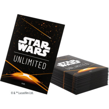 GG : SW Unlimited Art Sleeves : Card Back Orange