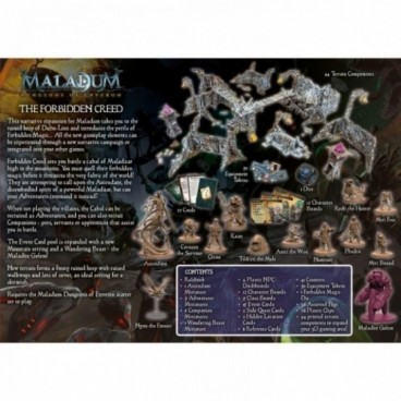 Maladum - The Forbidden Creed Extension FR