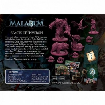 Maladum - Extension Beasts of Enveron FR