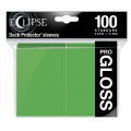UP - Standard Sleeves - Gloss Eclipse - Lime Green 100 Sleeves