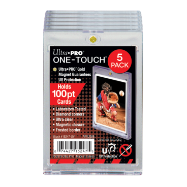 UP - 100PT UV One-Touch Magnetic Holder - Pack de 5