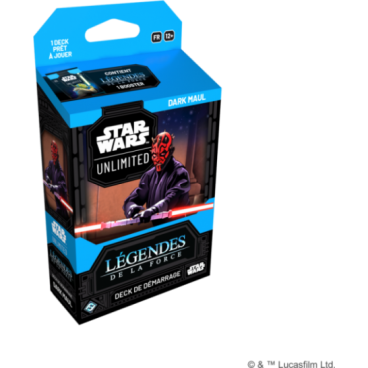 SW Unlimited : Legendes de la Force Deck 1J FR – Dark Maul