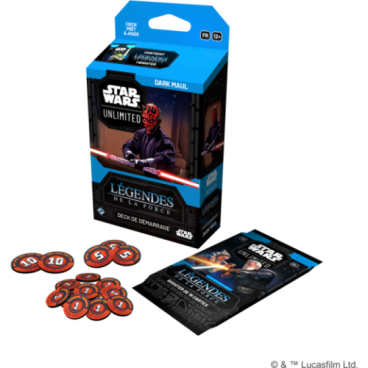 SW Unlimited : Legendes de la Force Deck 1J FR – Dark Maul