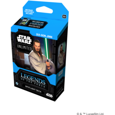 SW Unlimited : Legendes de la Force Deck 1J FR – Qui-Gon Jinn