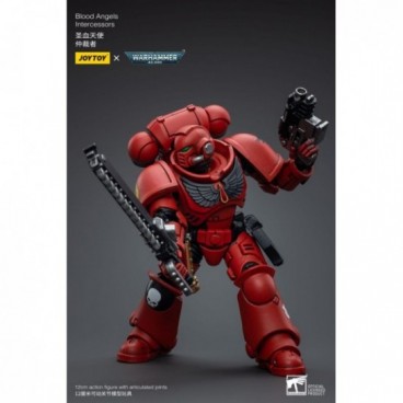Joy Toy&nbsp;: Warhammer 40k figurine 1/18 Blood Angels Intercessors 12 cm