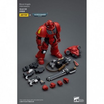 Joy Toy&nbsp;: Warhammer 40k figurine 1/18 Blood Angels Intercessors 12 cm