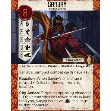 7th Sea: City of Five Sails Fate & Fortune Expansion