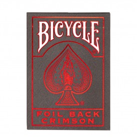 Bicycle Ultimates - MetalLuxe Red Foil Back Cobalt