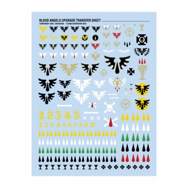 Blood Angels: Ameliorations & Decalcomanies