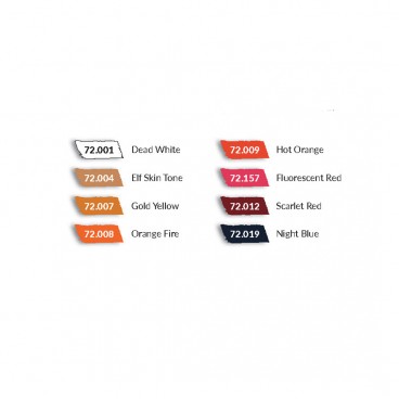 Fantasy Color Series 8 FIRE DRAGONS